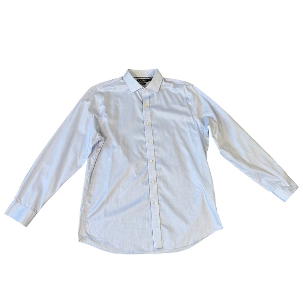 Lauren Ralph Lauren Slim Fit Stretch Non Iron Shirt US Men's 17.5 / 36 / 37